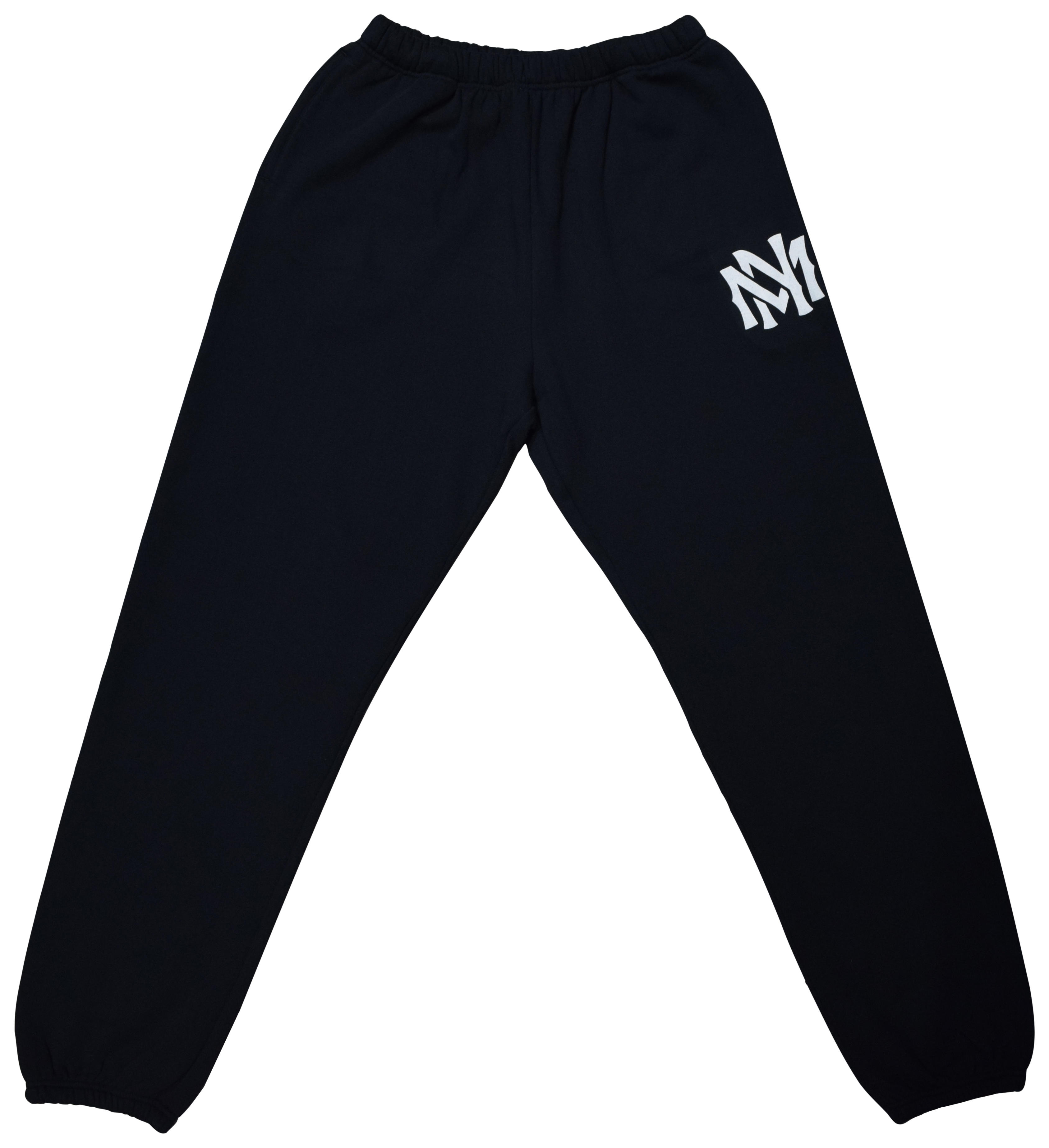 Mitchell & Ness | Mitchell and Ness Black Team Logo Sweatpants