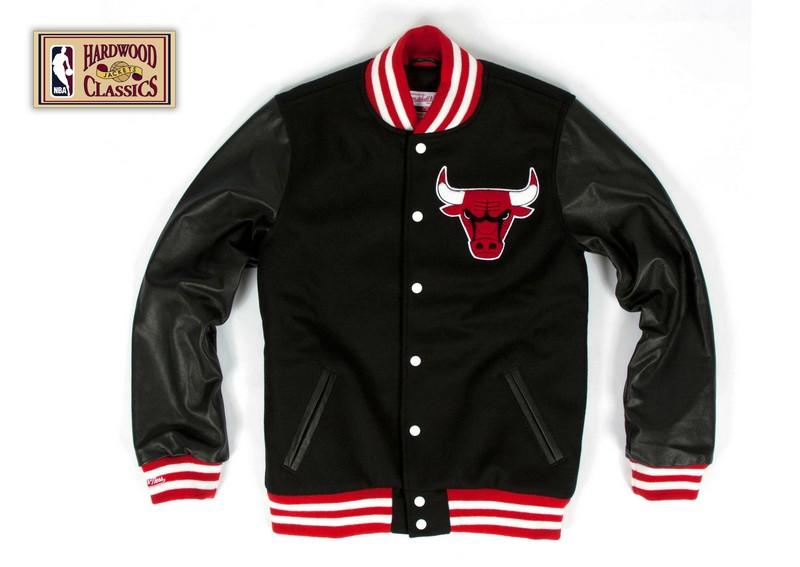 Mitchell & Ness | Chicago Bulls Black Wool Varsity Jacket