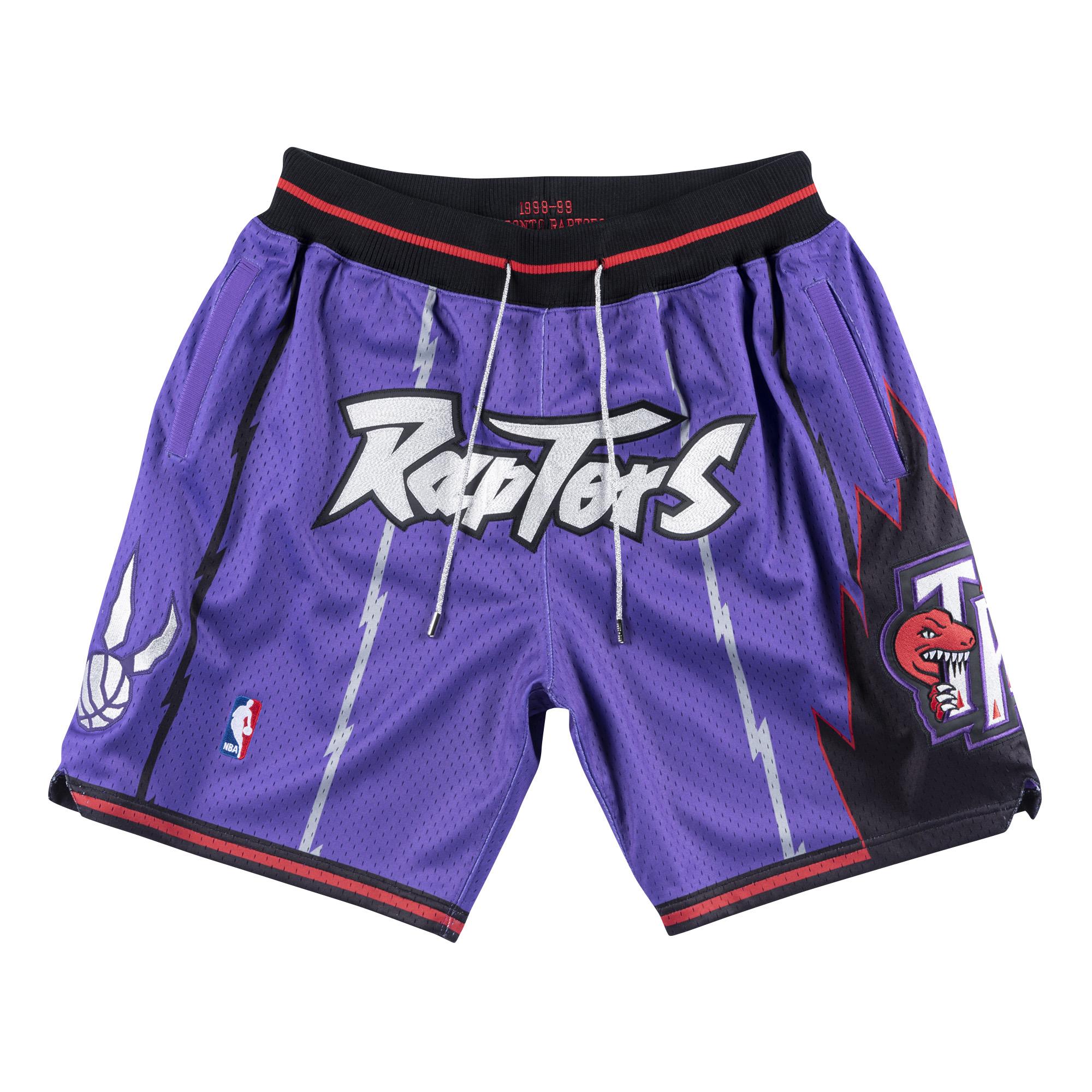 toronto raptors just don shorts
