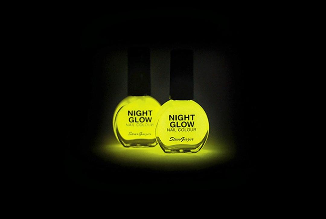Stargazer | Night Glow Nail Polish - Example Image
