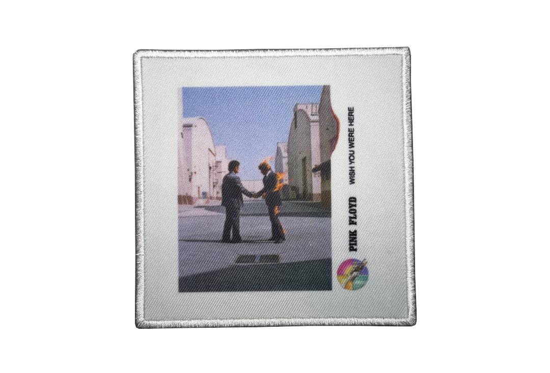 Official Band Merch | Pink Floyd - Wish You Were Here Vinyl Album Cover Woven Patch