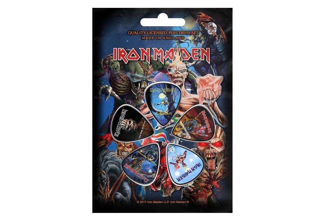 Official Band Merch | Iron Maiden - Later Albums Official Plectrum Pack