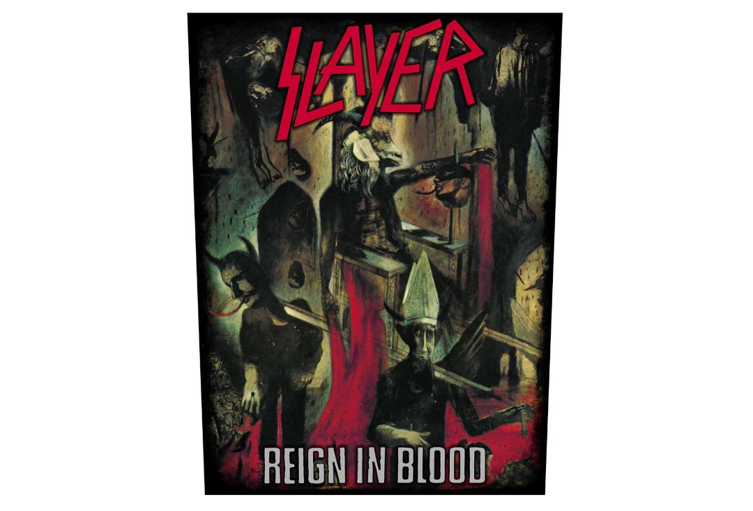 Official Band Merch | Slayer - Reign In Blood Printed Back Patch