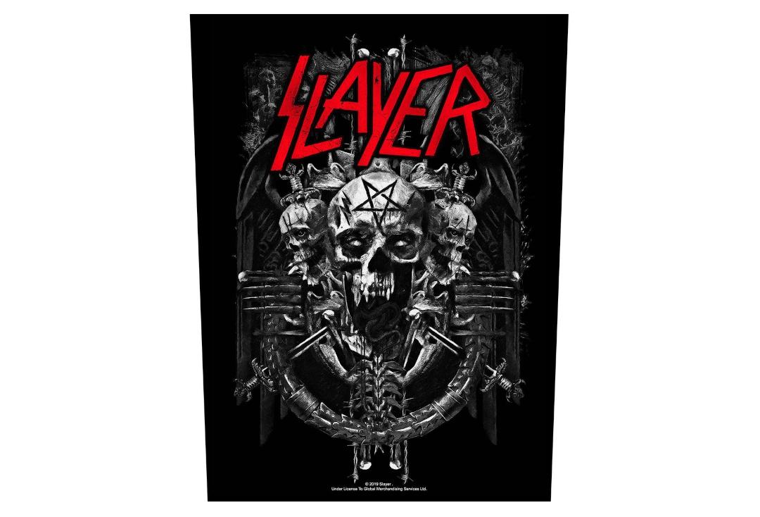 Official Band Merch | Slayer - Demonic Printed Back Patch