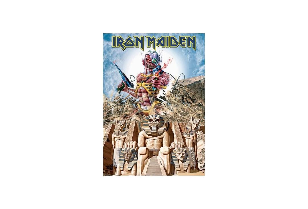 Official Band Merch | Iron Maiden - Somewhere Back In Time Official Postcard