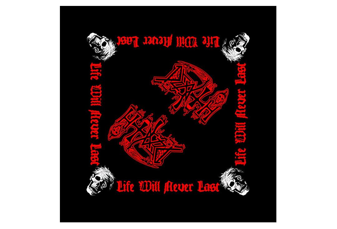 Official Band Merch | Death - Life Will Never Last Official Bandana