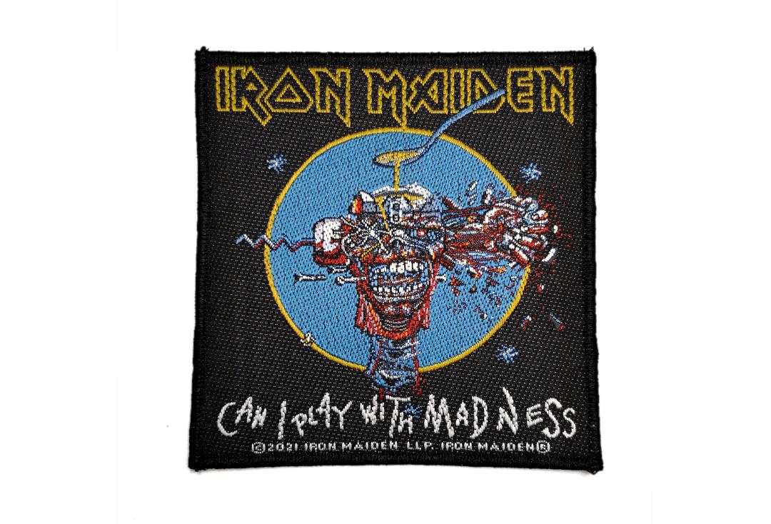 Official Band Merch | Iron Maiden - Can I Play With Madness Woven Patch
