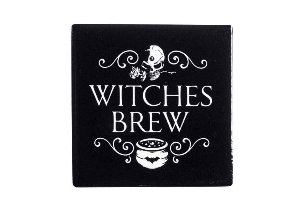 Alchemy Gothic | Witches Brew Ceramic Coaster - Main