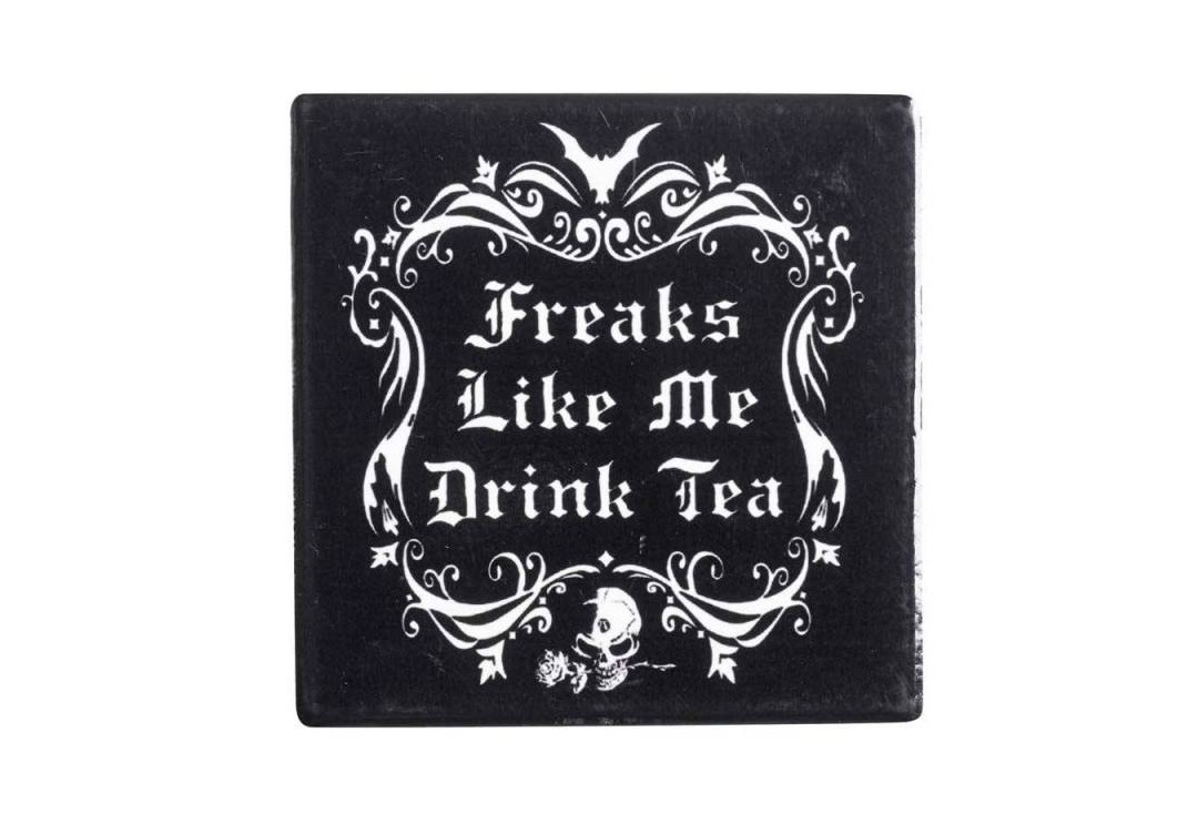 Freaks Like Me Alchemy Gothic Ceramic Coaster