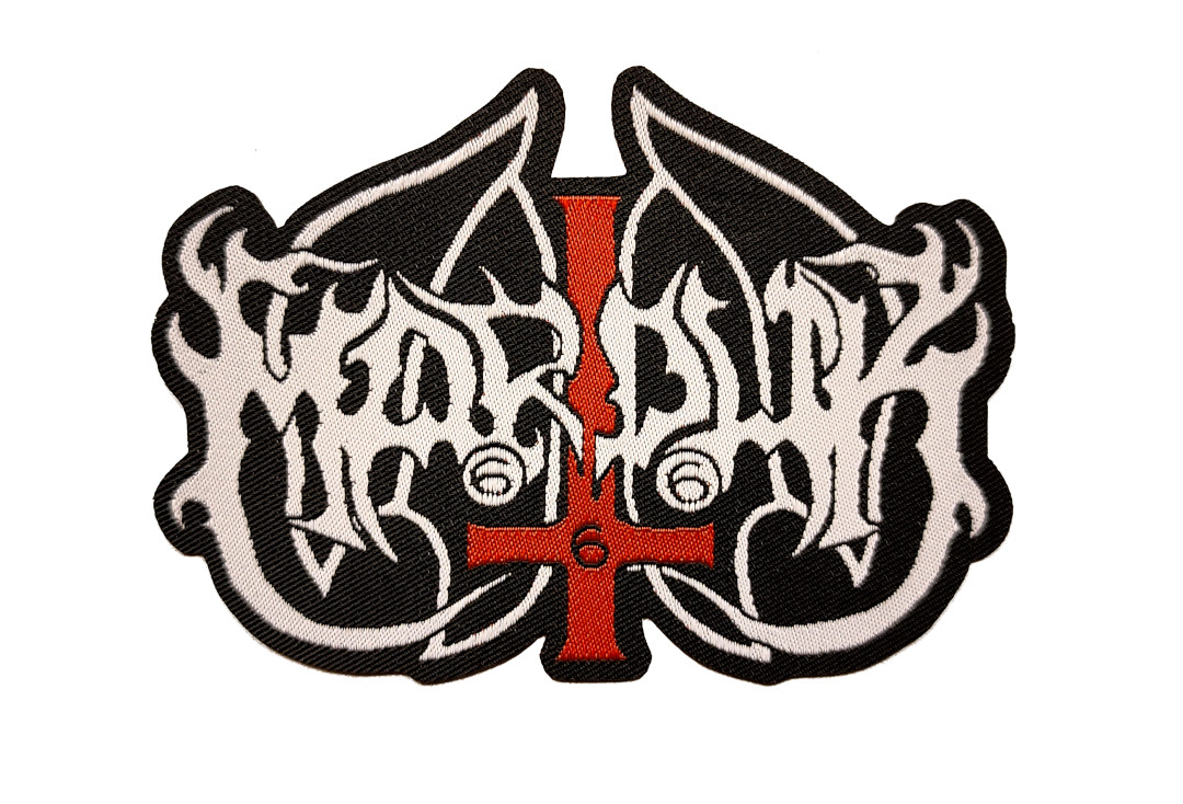 Official Band Merch | Marduk - Cut Out Logo Woven Patch