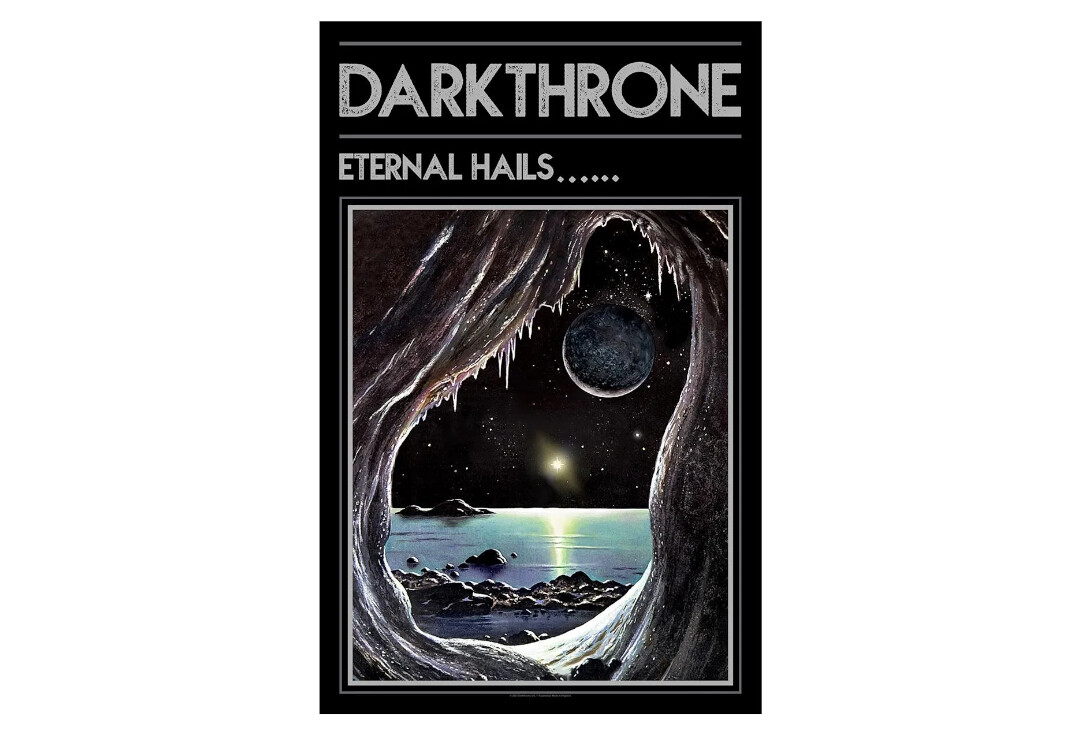 Official Band Merch | Darkthrone - Eternal Hails Printed Textile Poster