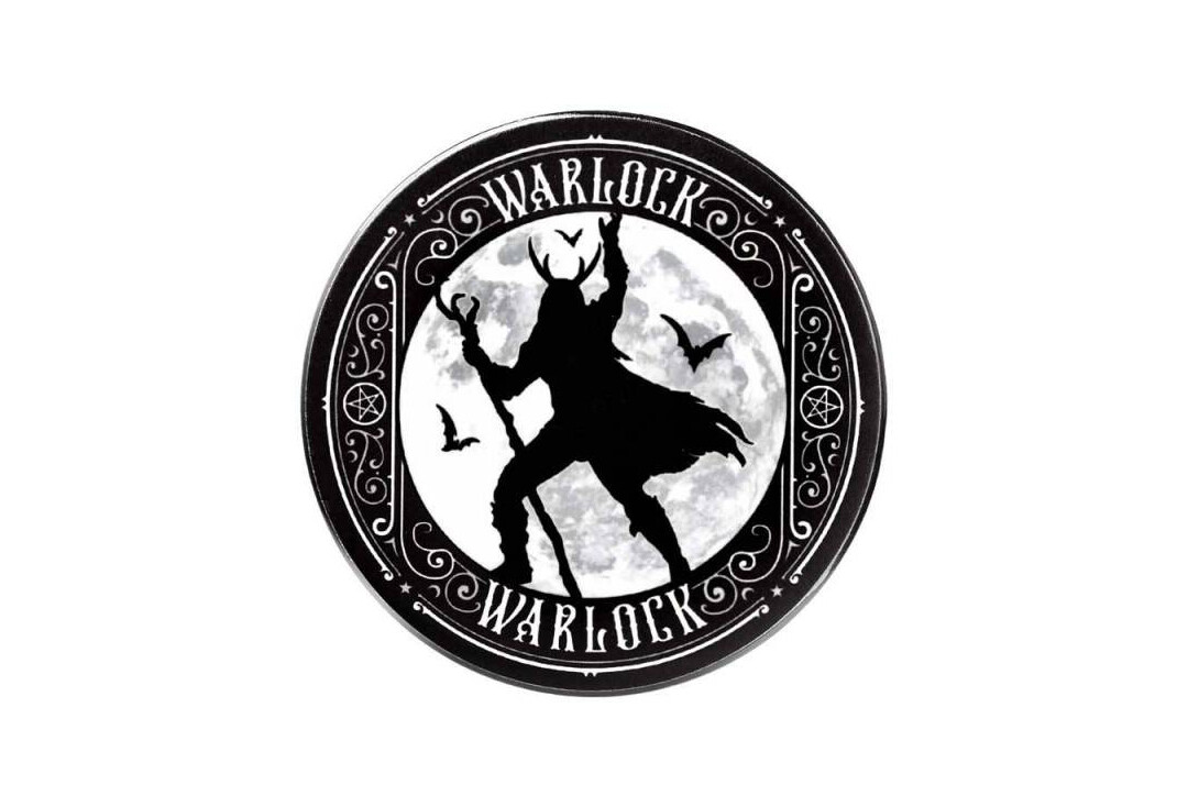 Alchemy Gothic | Warlock Ceramic Coaster - Main
