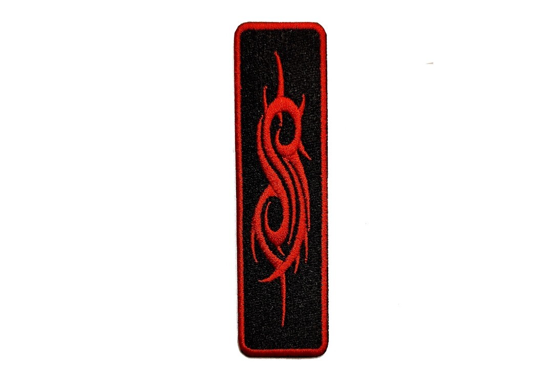 Official Band Merch | Slipknot - Red Tribal Sigil Woven Patch