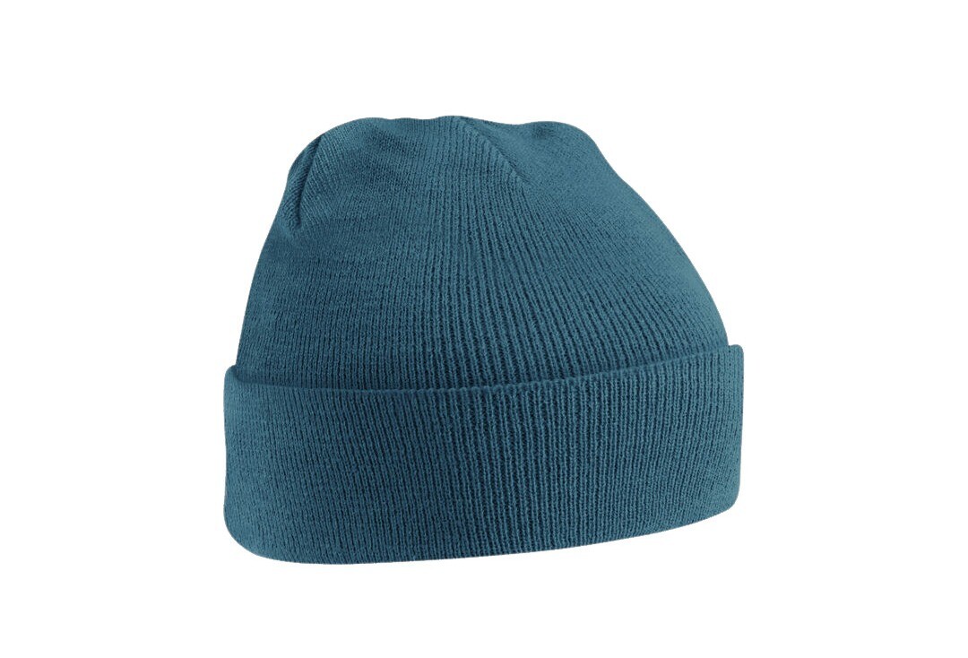 Void Clothing | Petrol 2 in 1 Beanie Hat - Folded
