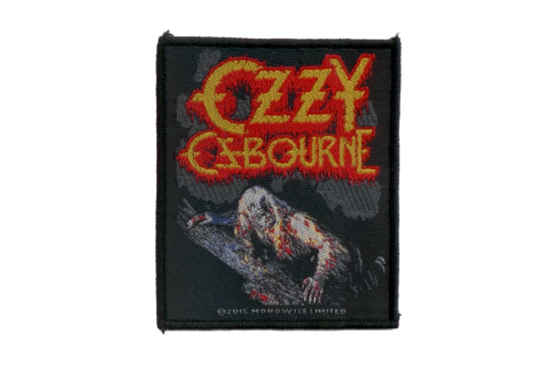 Official Band Merch | Ozzy Osbourne - Bark At The Moon Woven Sew On Patch