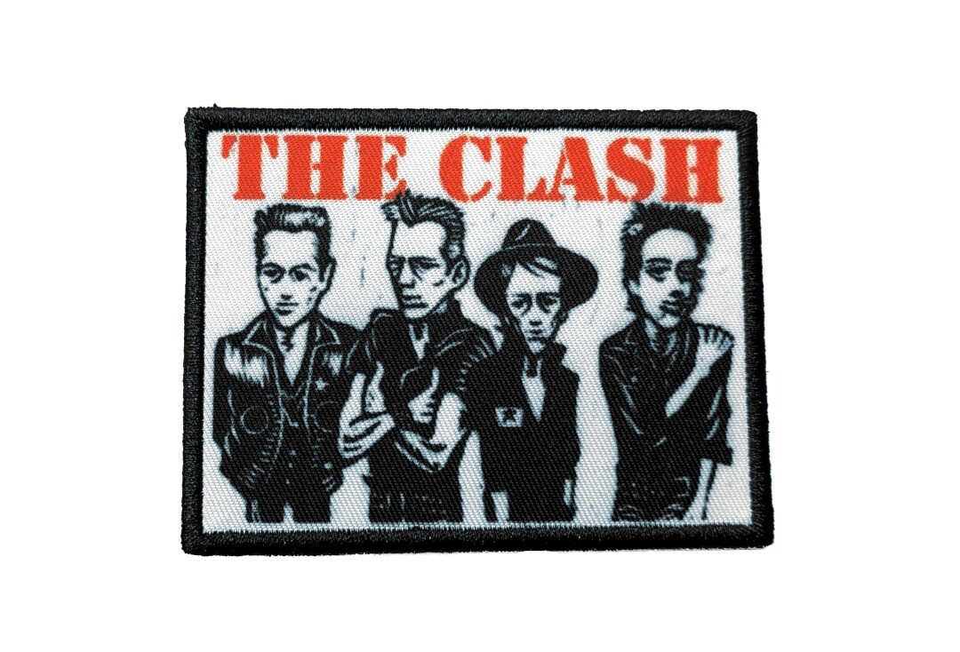 Official Band Merch | The Clash - Characters Woven Patch