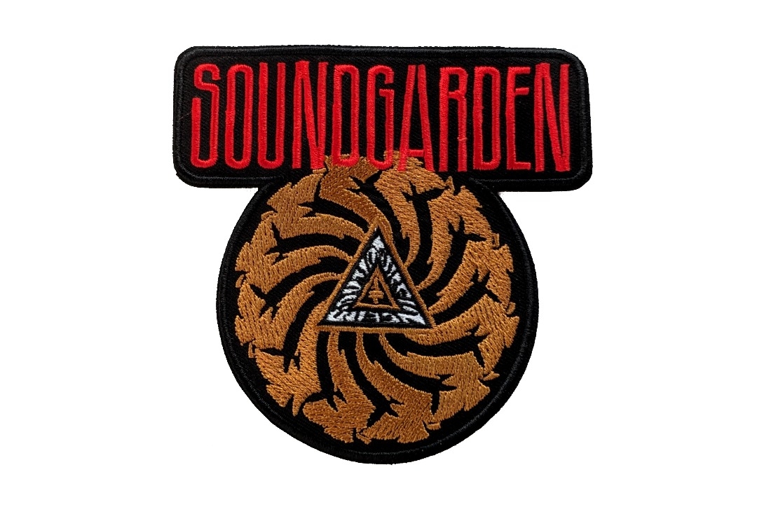 Soundgarden - Badmotorfinger Black Iron On Embroidered Patch