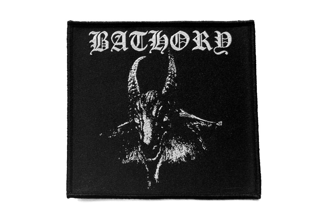 Bathory - Square Goat Sew On Woven Patch