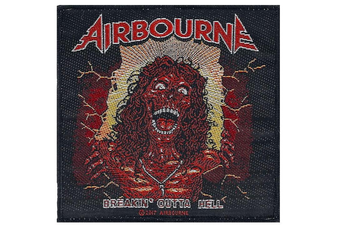 Official Band Merch | Airbourne - Breakin' Outta Hell Woven Patch