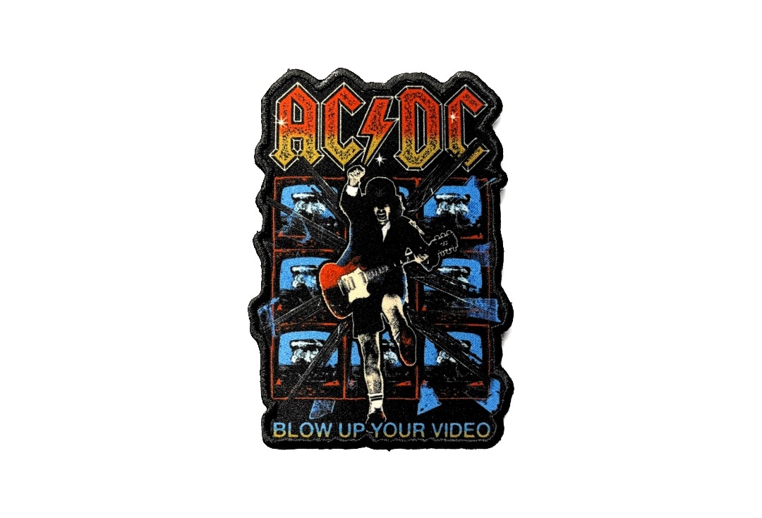 AC/DC - Cut Out Blow Up Your Video Iron On Printed Patch