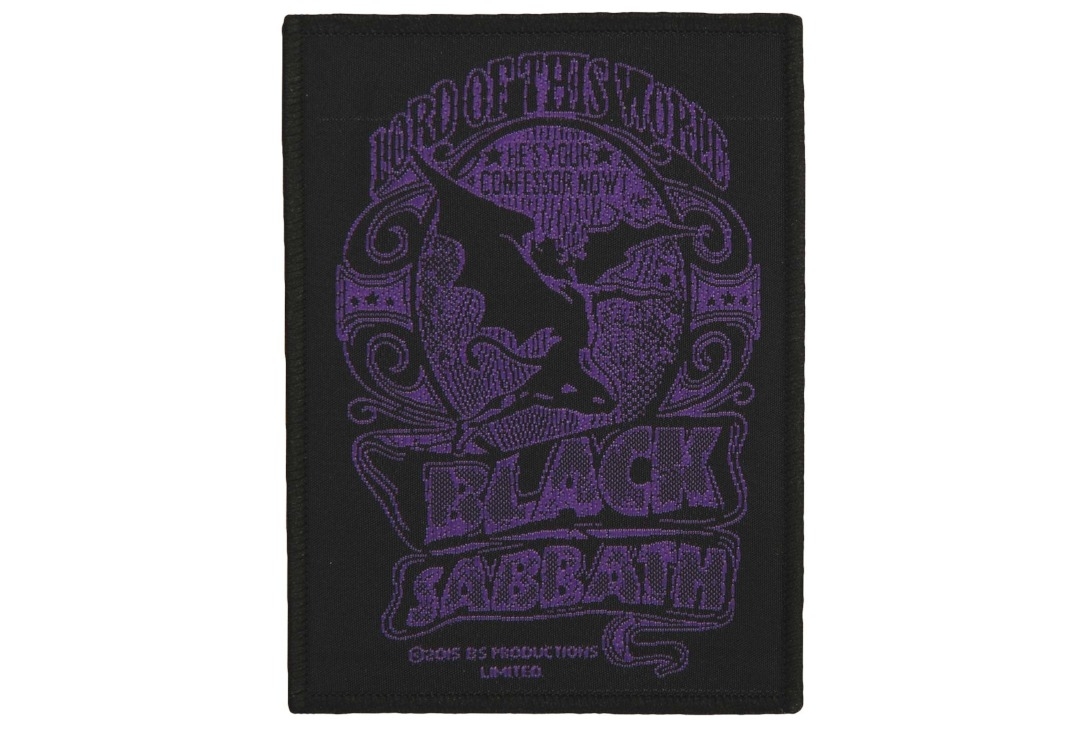 Black Sabbath - Lord Of This World Sew On Woven Patch