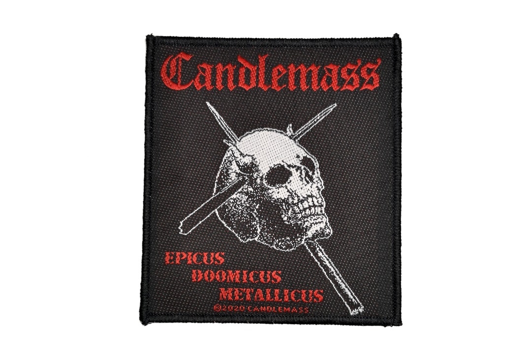 Candlemass - Epicus Doomicus Metallicus Sew On Woven Patch