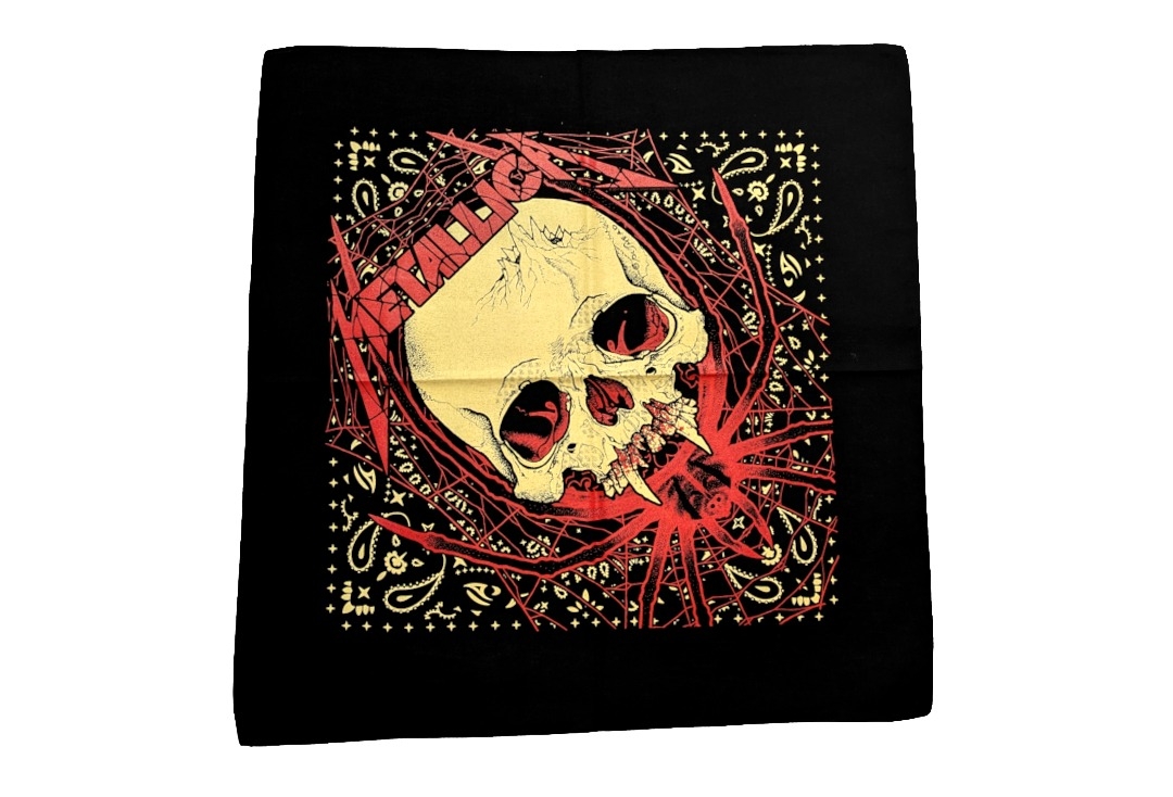 Metallica - Spider Skull Official Bandana