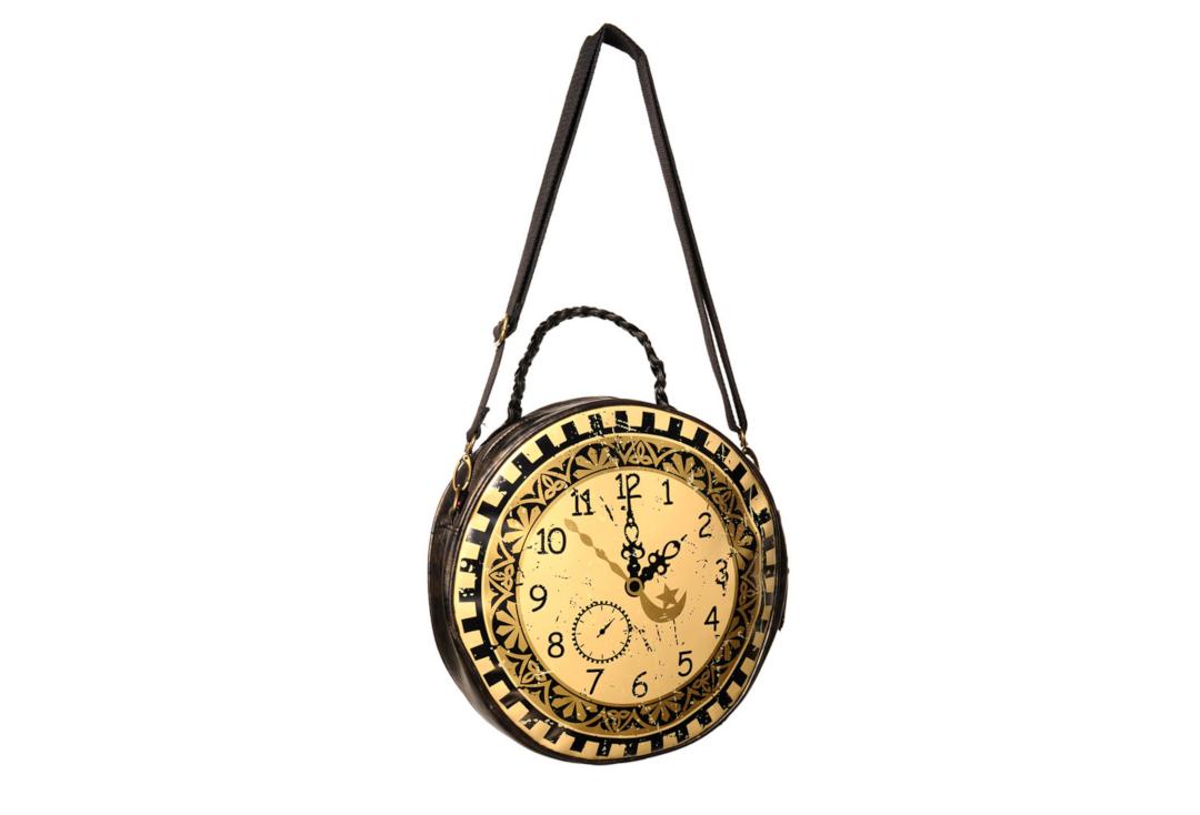 Banned | Circular Clock Bag - Front View
