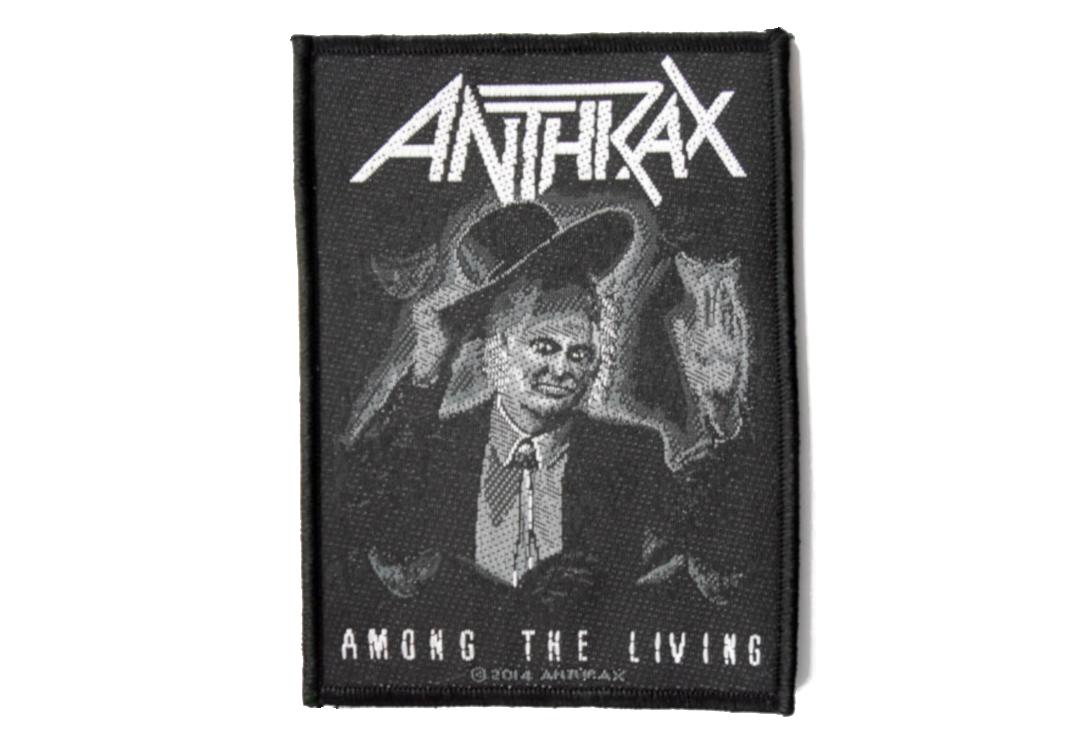 Official Band Merch | Anthrax - Among The Living Woven Patch