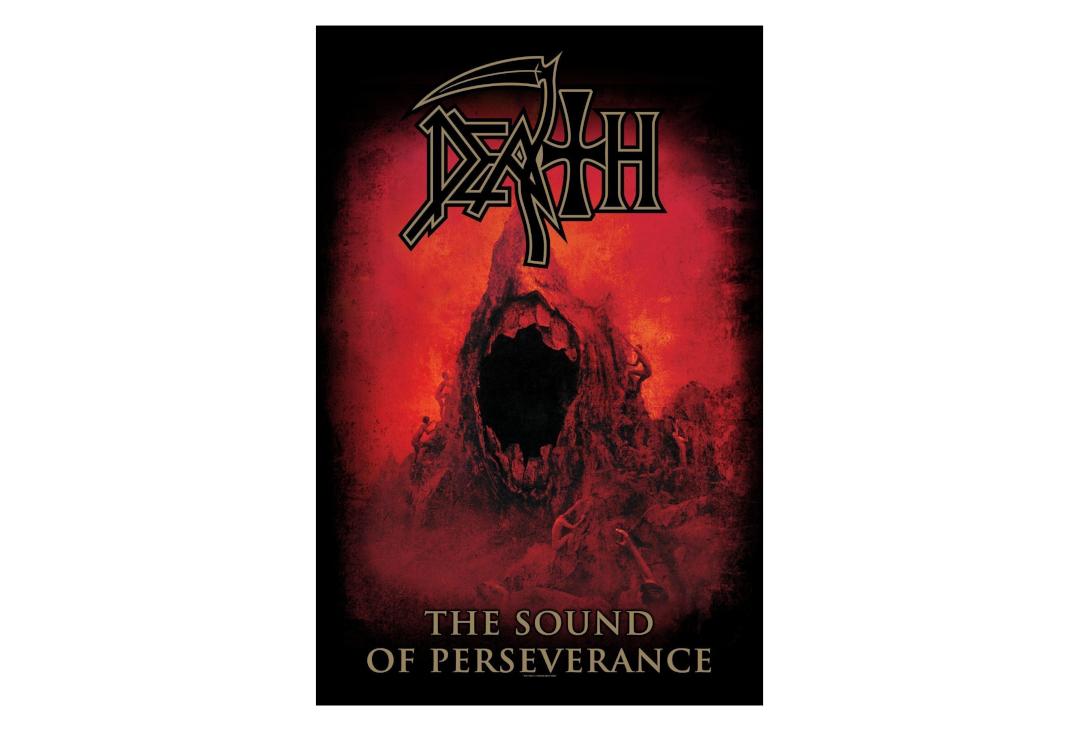 Official Band Merch | Death - The Sound Of Perseverance Printed Textile Poster