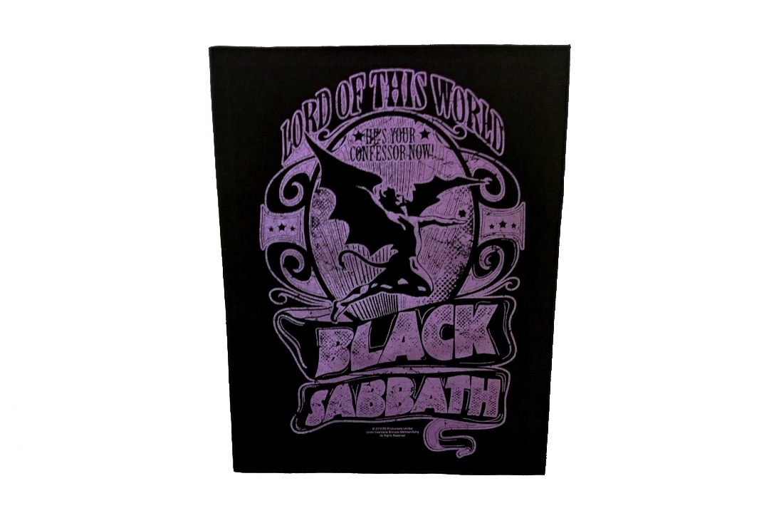 Black Sabbath - Lord Of This World Printed Back Patch - Main