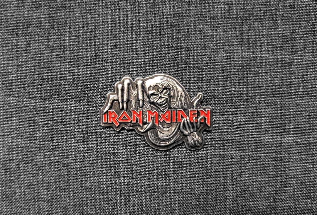 Iron Maiden - Number Of The Beast Official Metal Pin Badge
