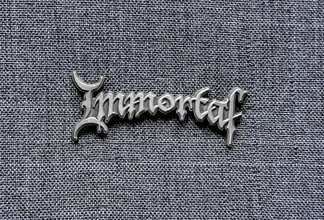 Immortal - Logo Official Metal Pin Badge
