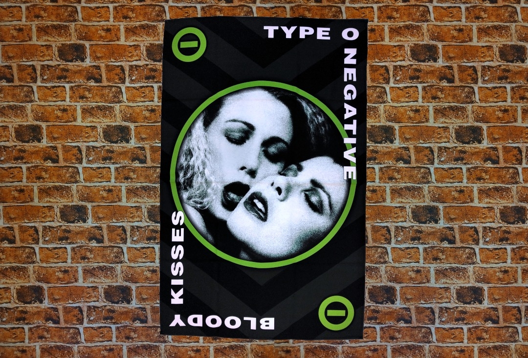 Type O Negative - Bloody Kisses Printed Textile Poster