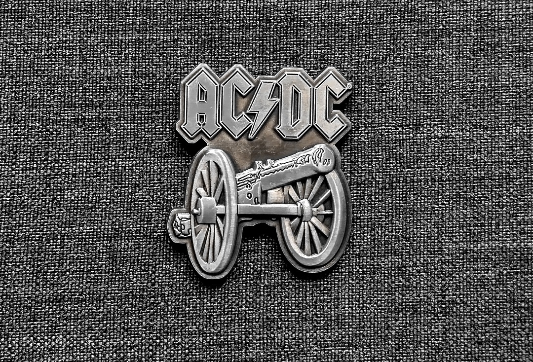 AC/DC - For Those About To Rock Official Metal Pin Badge