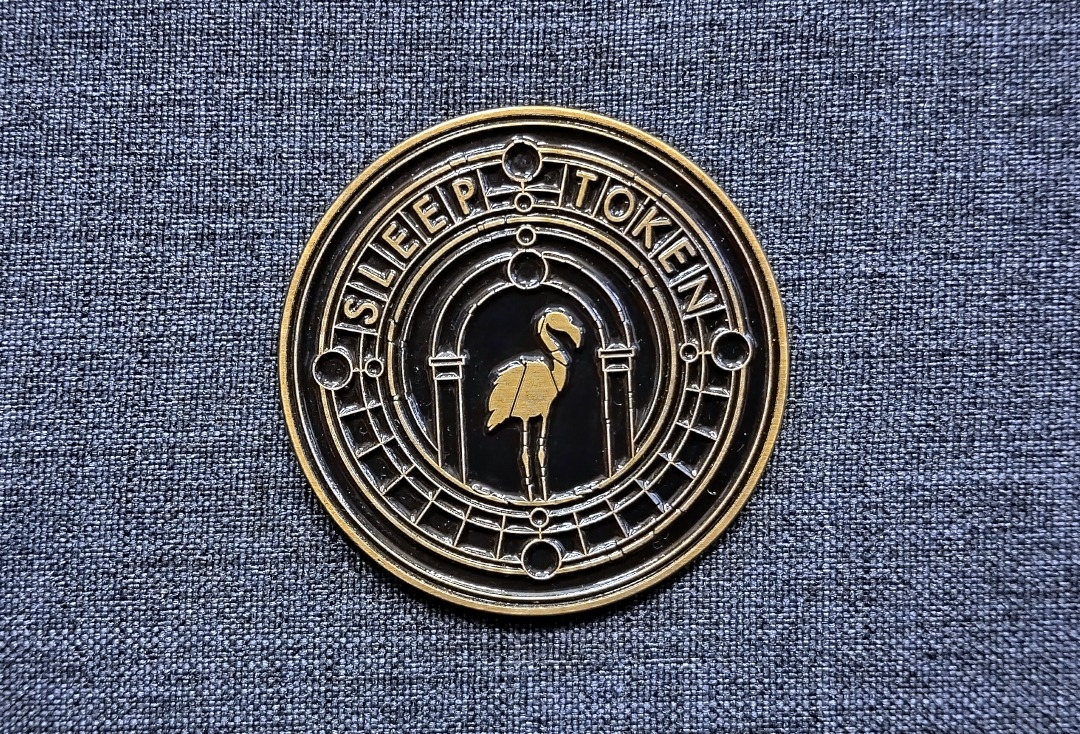 Sleep Token - Even In Arcadia Crest Official Metal Pin Badge