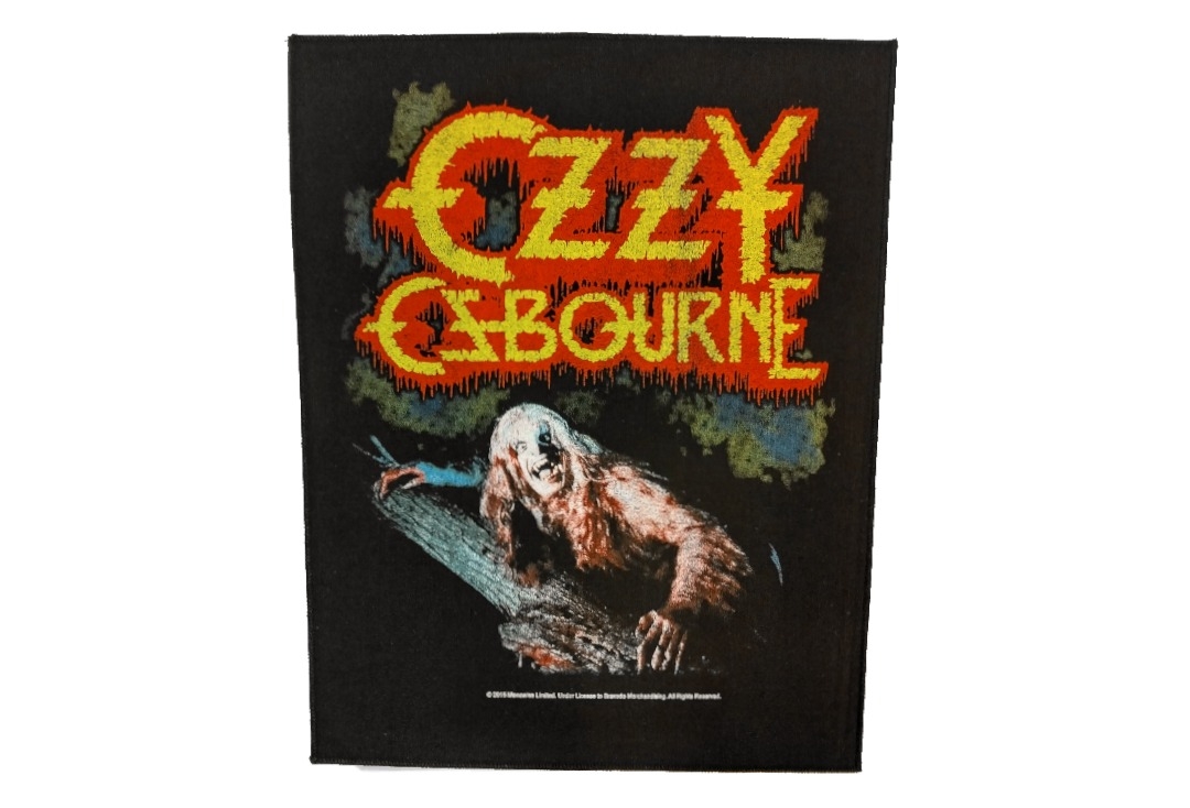 Ozzy Osbourne - Bark At The Moon Printed Back Patch