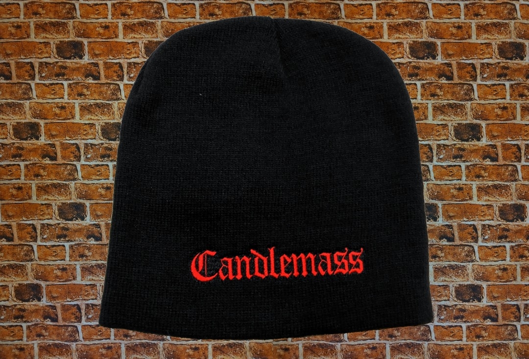 Candlemass - Logo Embroidered Official Knitted Beanie Hat