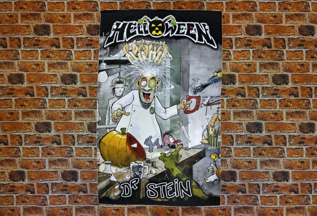 Helloween - Dr. Stein Printed Textile Poster