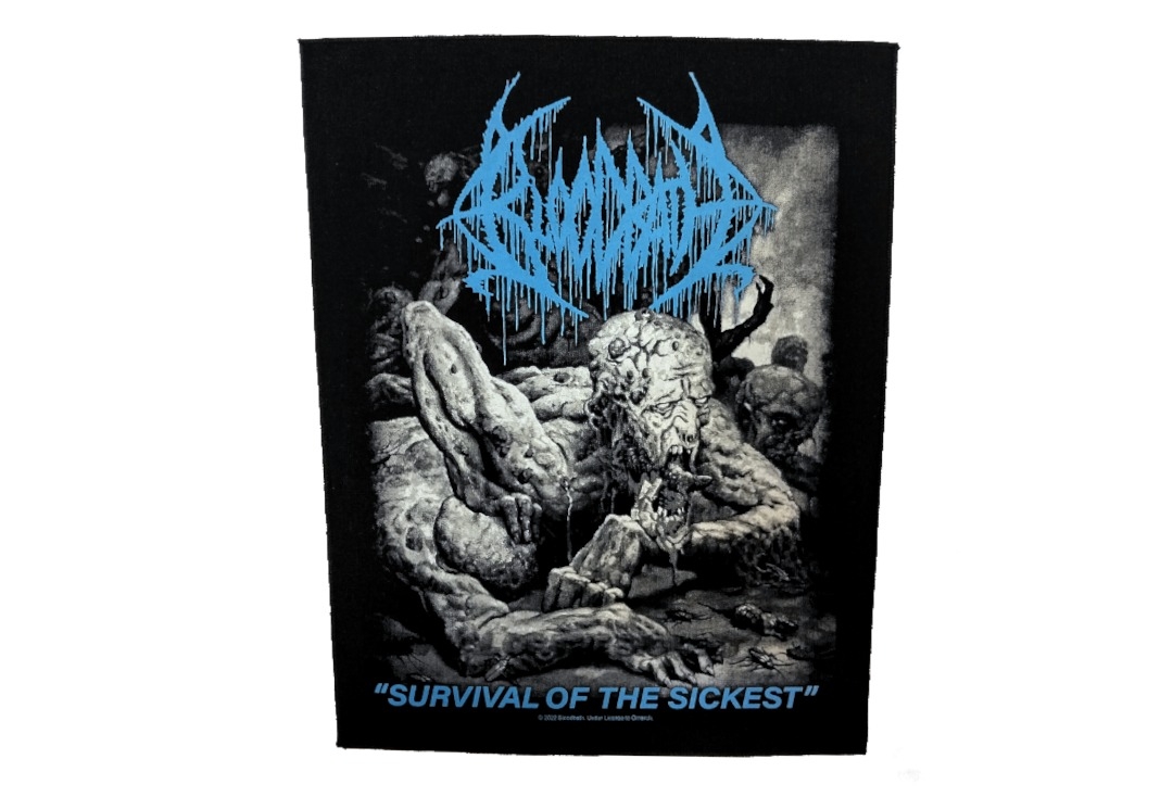 Bloodbath - Survival Of The Sickest Printed Back Patch