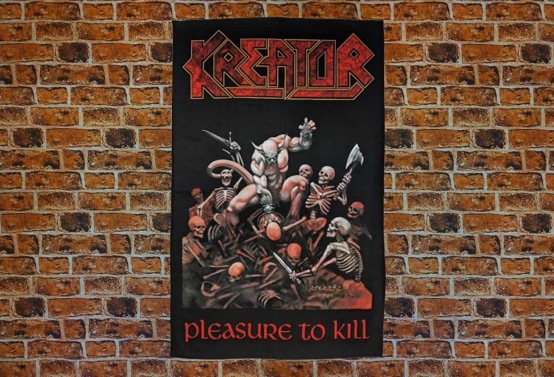 Kreator - Pleasure To Kill Printed Textile Poster