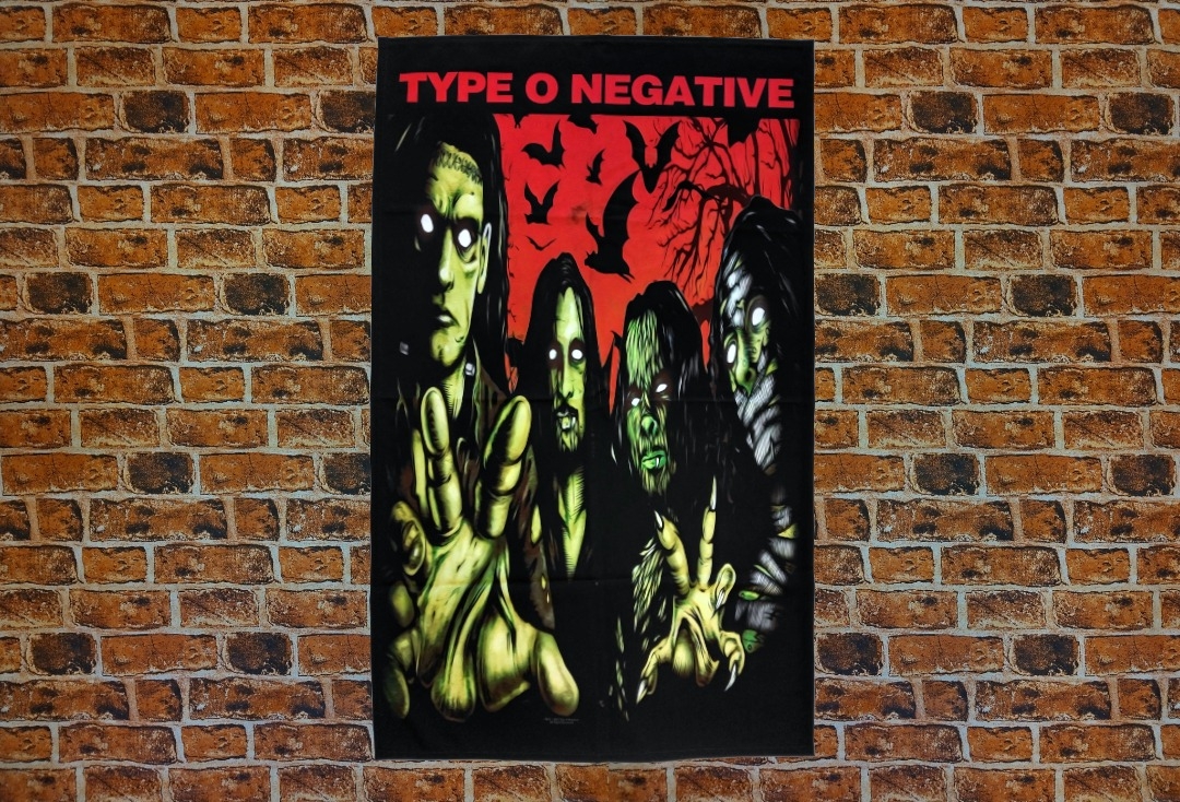Type O Negative - Halloween Printed Textile Poster