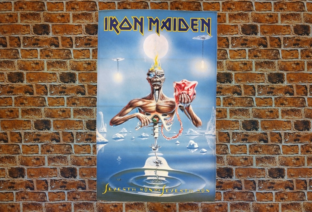 Iron Maiden - Seventh Son Of A Seventh Son Printed Textile Poster