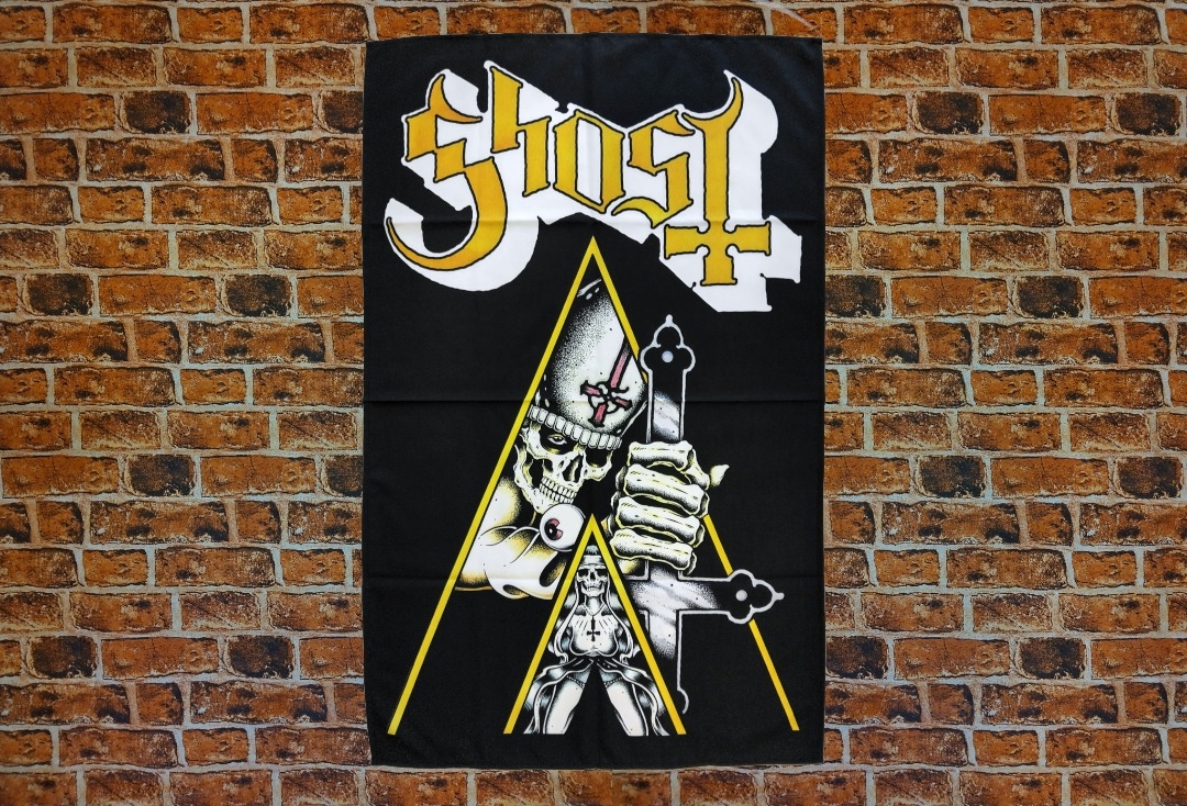Ghost - Clockwork Ghost Printed Textile Poster