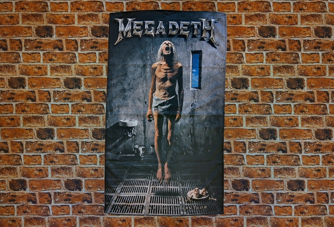 Megadeth - Countdown To Extinction Printed Textile Poster