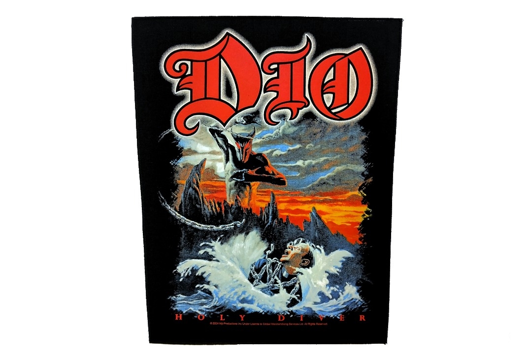 Dio - Holy Diver Printed Back Patch