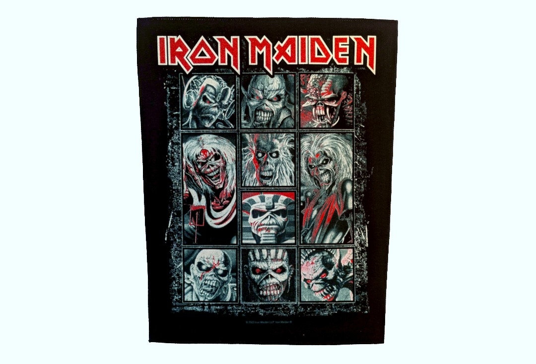 Iron Maiden - 10 Eddies Printed Back Patch