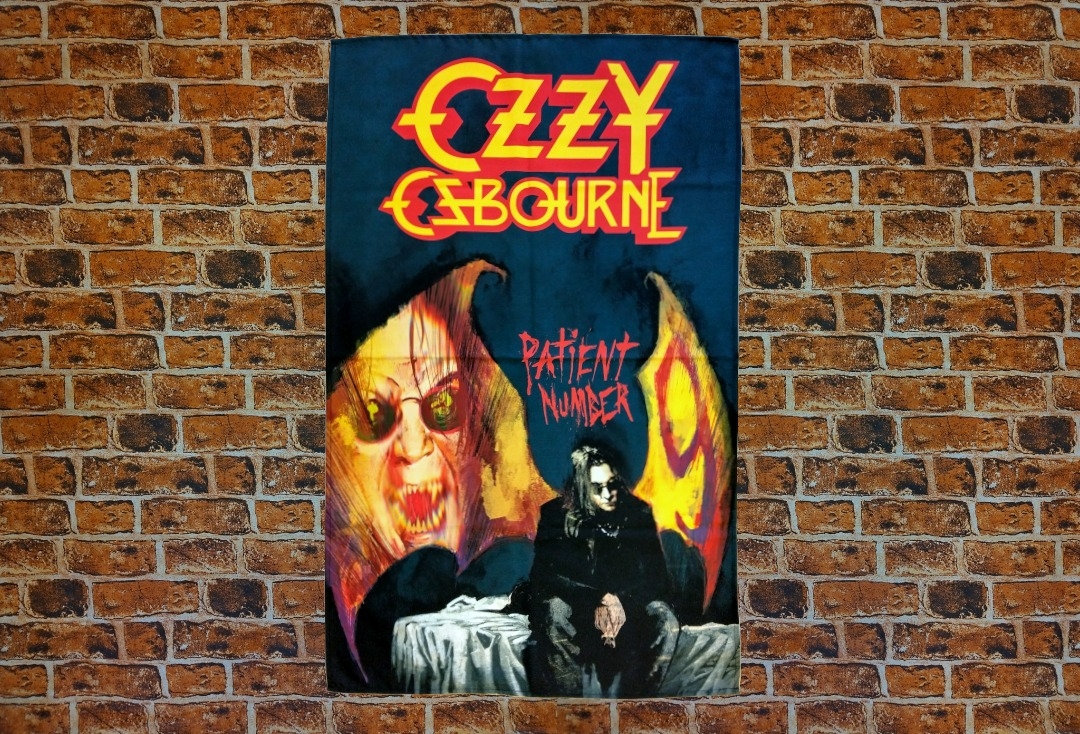 Ozzy Osbourne - Patient No.9 Printed Textile Poster