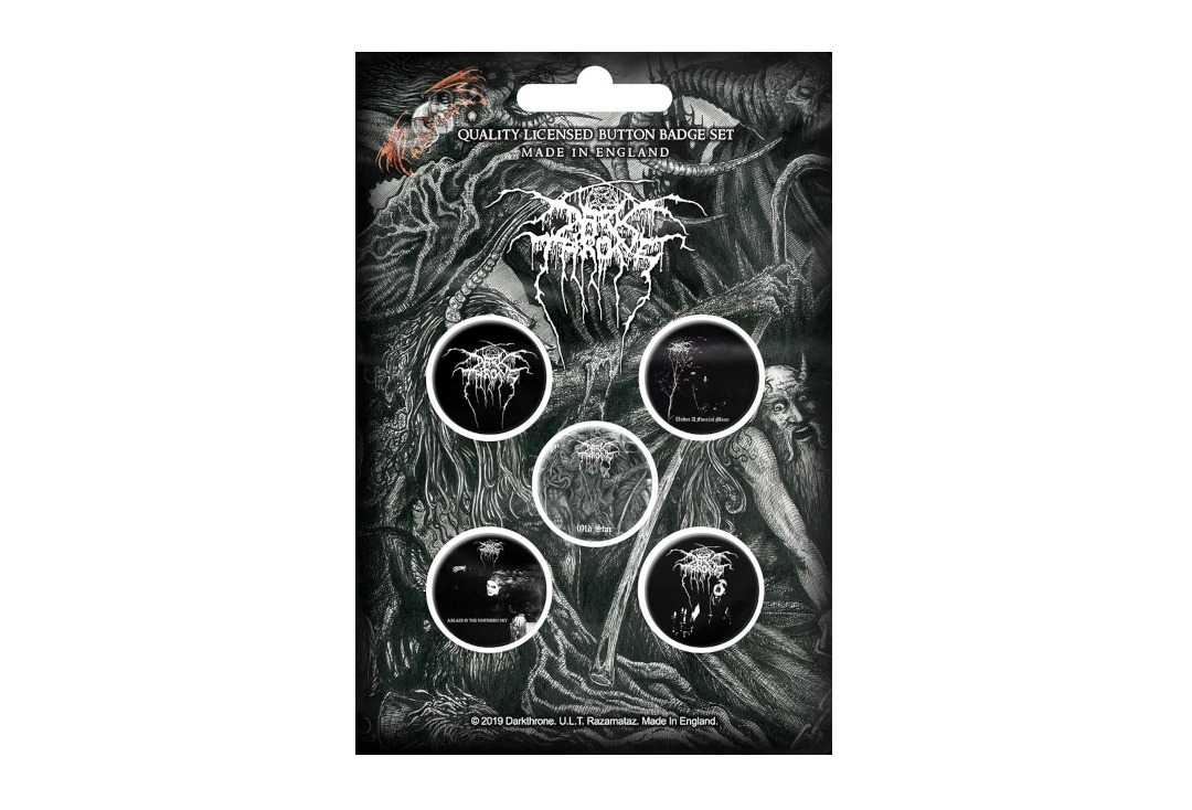 Darkthrone - Old Star Official Button Badge Pack