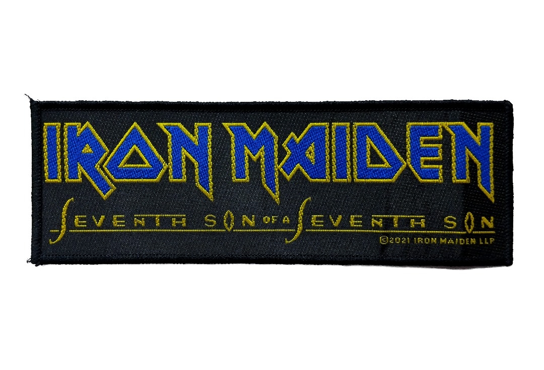 Iron Maiden - Seventh Son Of A Seventh Son Woven Super Strip Patch